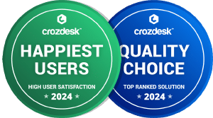 crozdesk badges