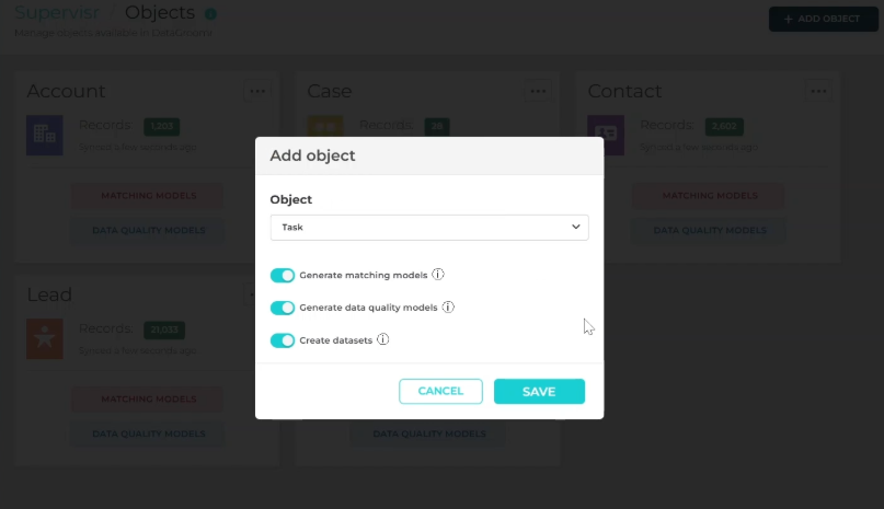 add object