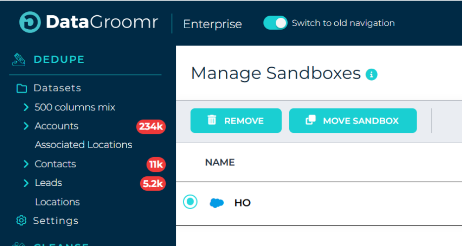 manage sandboxes